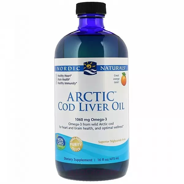 Nordic Naturals Arctic Cod Liver Oil, Orange ������ ����� ��� �� ������ ����������� ������, �� ������ ���������