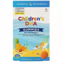 Nordic Naturals Children's DHA Gummies Tropical Punch 600 mg ����������� ������� ��� ����� "����� ���", 600 ��, �� ������ ����������� �������