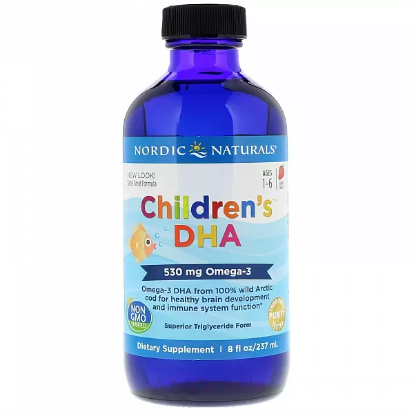 Nordic Naturals Children's DHA 530 mg ������ ����� ��� ��� �����, 530 ��, �� ������ ��������
