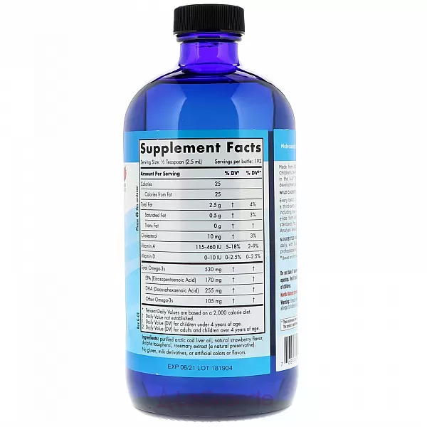 Nordic Naturals Children's DHA 530 mg ������ ����� ��� ��� �����, 530 ��, �� ������ ��������