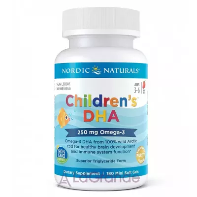 Nordic Naturals Children's DHA 250 mg    , 250 ,   