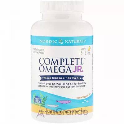 Nordic Naturals Complete Omega Junior 283 mg      6  12 , 283 ,   