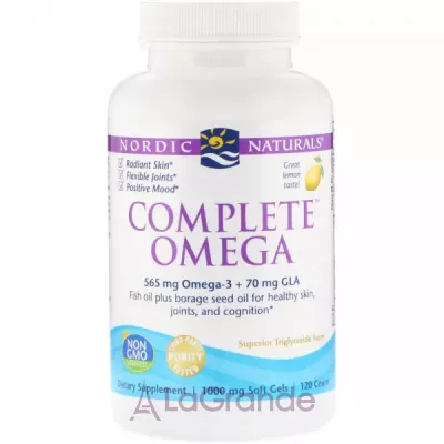 Nordic Naturals Complete Omega 1000 mg  3-6-9, 1000 ,    