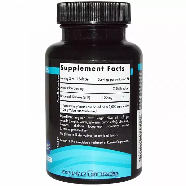 Nordic Naturals CoQ10 Ubiquinol Sport 100 mg ����������� ������� ��� ����������� 