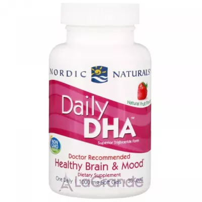 Nordic Naturals Daily DHA 1000 mg  , 1000 ,   