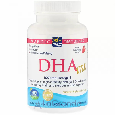 Nordic Naturals DHA Xtra 1660 mg   , 1660 ,   