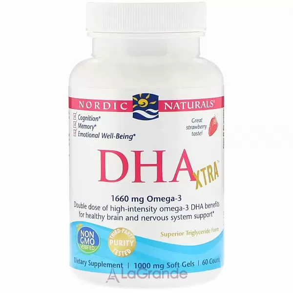 Nordic Naturals DHA Xtra 1660 mg ����������� ������� 