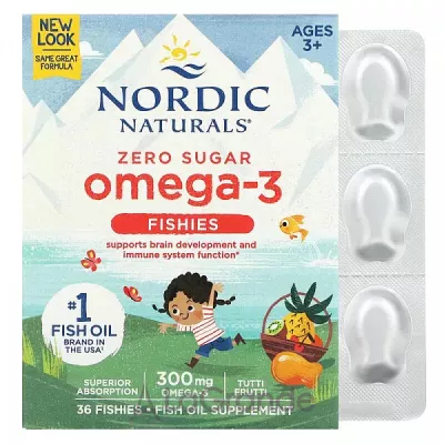 Nordic Naturals Nordic Omega-3 Fishies 300 mg '   , 300 ,   