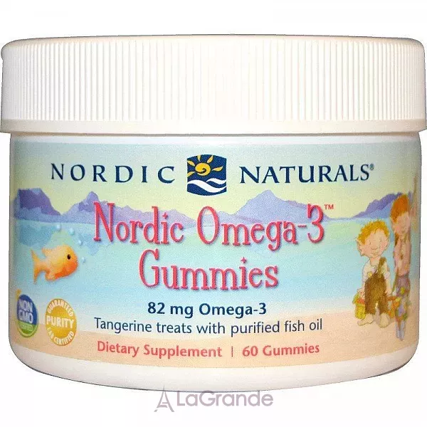 Nordic Naturals Nordic Omega-3 Gummies 82 mg ����������� �������� ��� ����� 