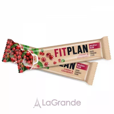 Vale Fitness Plan Muesli Bar Cherry Cranberry      