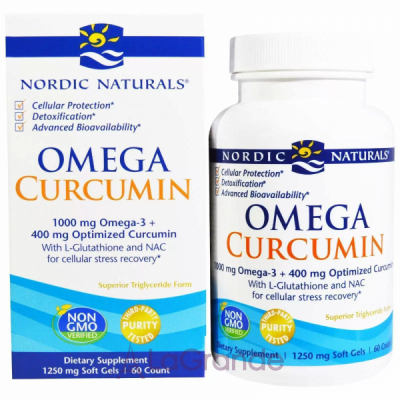 Nordic Naturals Omega Curcumin   