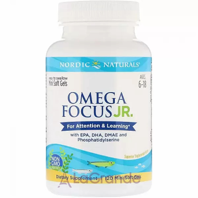 Nordic Naturals Omega Focus Junior -3   6-18 