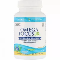 Nordic Naturals Omega Focus Junior �����-3 ��� ���������� 6-18 ���