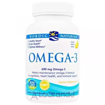 Nordic Naturals Omega-3 690 mg   , 690 ,   