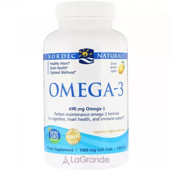 Nordic Naturals Omega-3 690 mg ��������� ����� ���, 690 ��, �� ������ ������