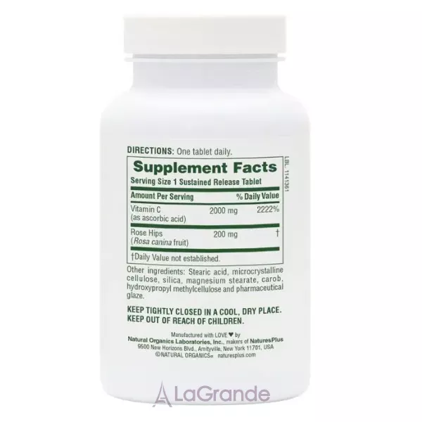 NaturesPlus Ultra-C  2,000 mg ³���� � 2000�� � ���������