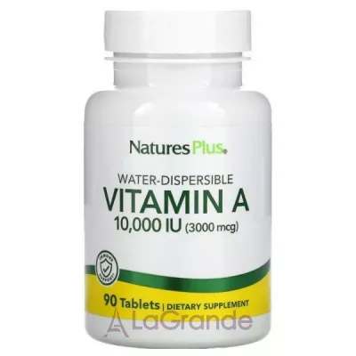 NaturesPlus Vitamin A 10,000 IU     10000  (3000 )  