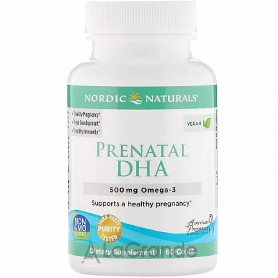 Nordic Naturals Prenatal DHA 500 mg    , 500 