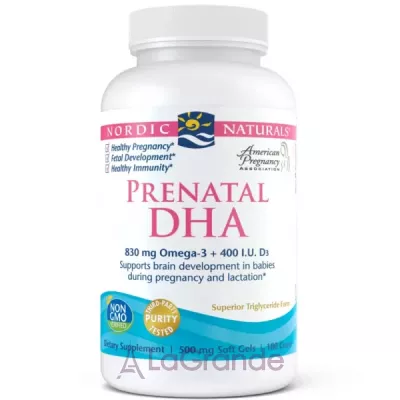 Nordic Naturals Prenatal DHA '    D3  