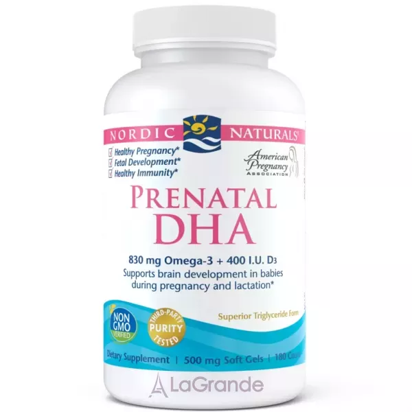 Nordic Naturals Prenatal DHA ����� ��� � ������� D3 ��� ����������