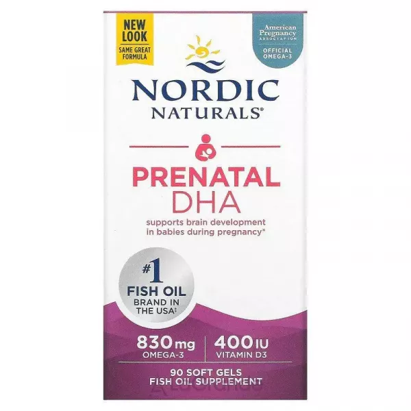 Nordic Naturals Prenatal DHA ����� ��� � ������� D3 ��� ����������