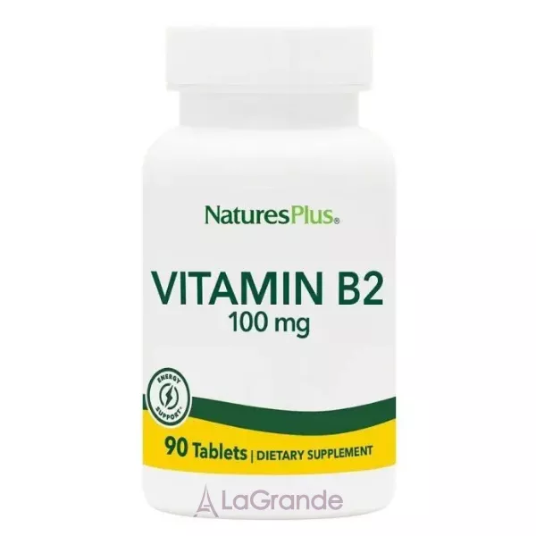 NaturesPlus Vitamin B-2 100 mg ��������� ³���� B2 100 �� � ���������