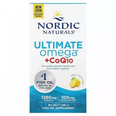 Nordic Naturals Ultimate Omega + CoQ10 -3   Q10