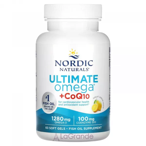 Nordic Naturals Ultimate Omega + CoQ10 ����������� ������� 