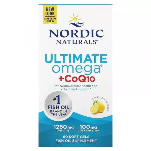 Nordic Naturals Ultimate Omega + CoQ10 ����������� ������� 
