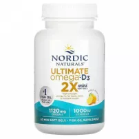 Nordic Naturals Ultimate Omega 2X Mini with Vitamin D3 ����� ��� � ��������� �3, ���� ������� �� ������ ������