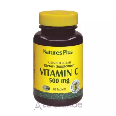 NaturesPlus VITAMIN C 500 MG S/R ³  500      