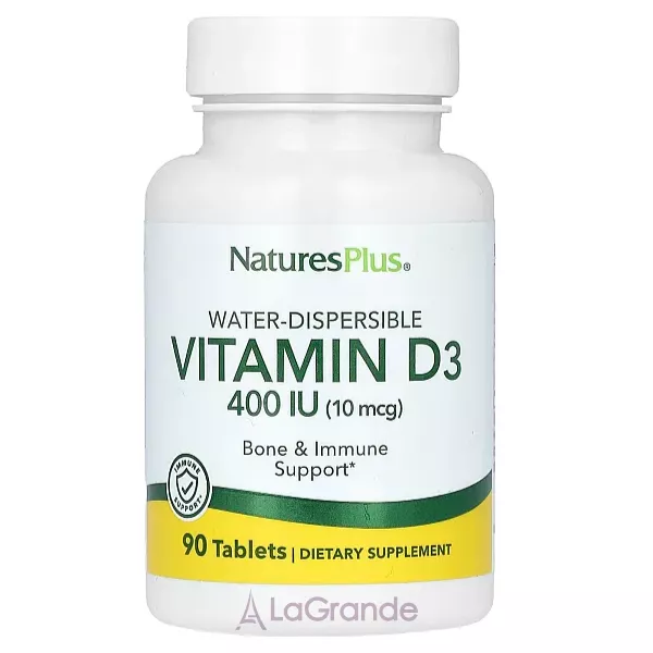 NaturesPlus Vitamin D3 400 IU ������� �3 400 �� � ���������