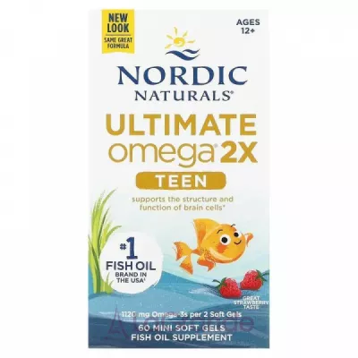 Nordic Naturals Ultimate Omega 2X Teen     12 ,   