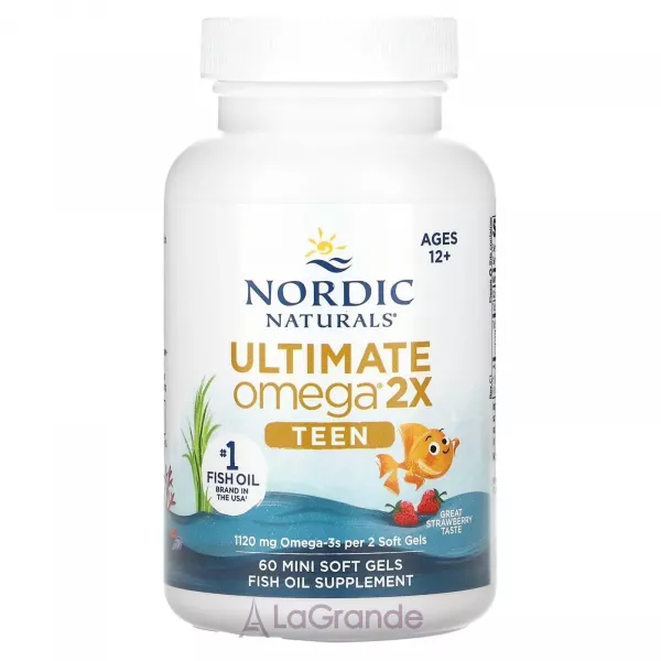 Nordic Naturals Ultimate Omega 2X Teen ����� ��� ���������� �� 12 ���, �� ������ ��������
