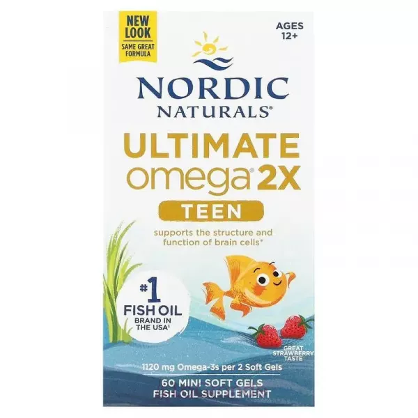 Nordic Naturals Ultimate Omega 2X Teen ����� ��� ���������� �� 12 ���, �� ������ ��������