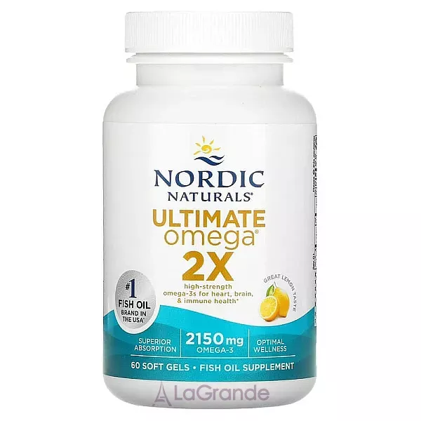 Nordic Naturals Ultimate Omega 2X 2150 mg ����� ���, 2150 ��, �� ������ ������