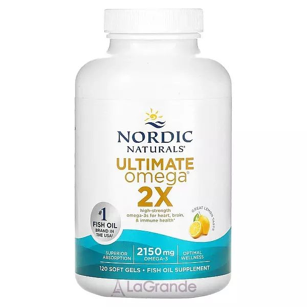 Nordic Naturals Ultimate Omega 2X 2150 mg ����� ���, 2150 ��, �� ������ ������