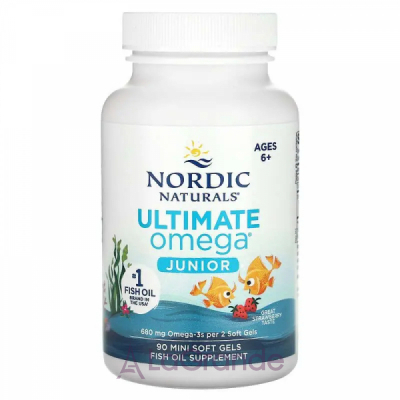 Nordic Naturals Ultimate Omega Junior 680 mg '     6  12 , 600 ,   