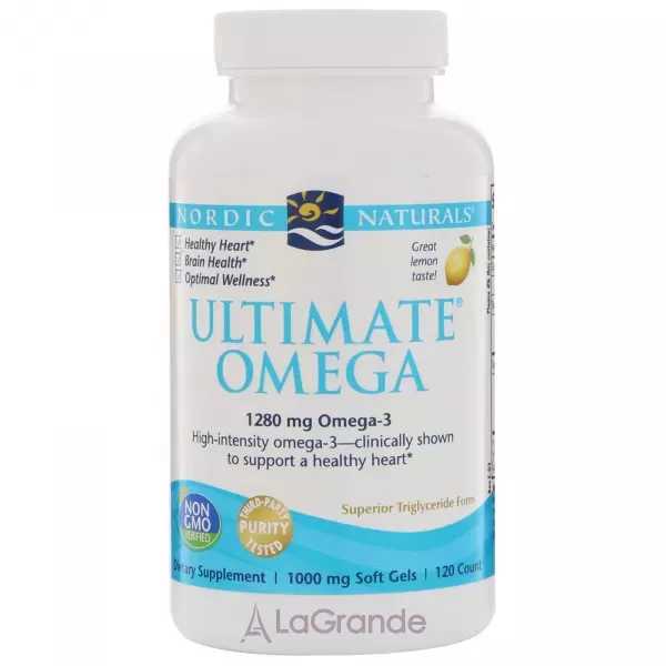 Nordic Naturals Ultimate Omega 1280 mg ����� ���, 1280 ��, �� ������ ������