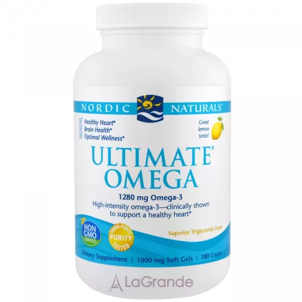 Nordic Naturals Ultimate Omega 1280 mg ����� ���, 1280 ��, �� ������ ������