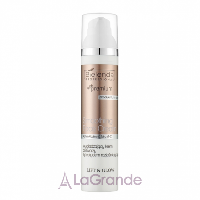 Bielenda Professional Lift & Glow Smoothing Face Cream with Brightening Peptide       