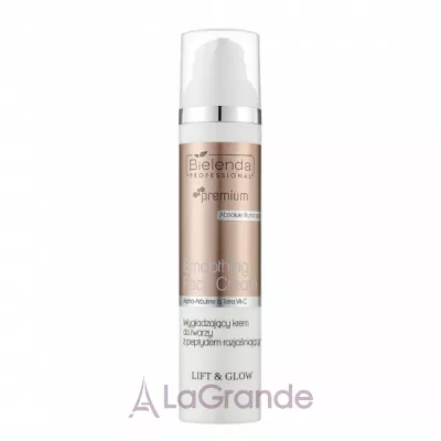 Bielenda Professional Lift & Glow Smoothing Face Cream with Brightening Peptide       