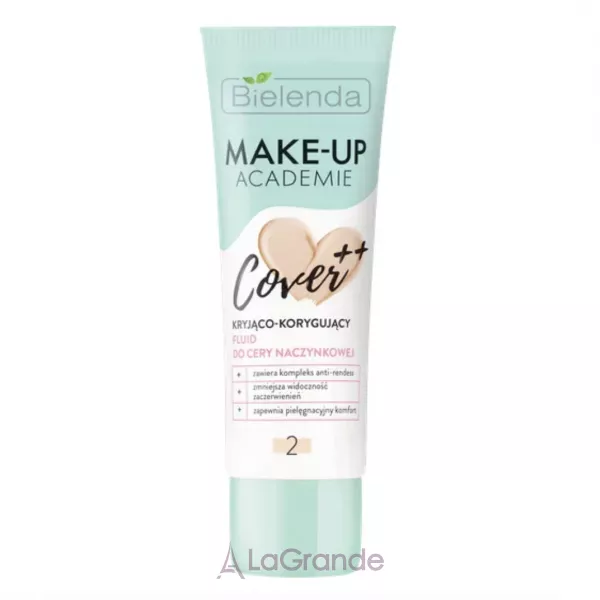 Bielenda Make-Up Academie Cover ++ Fluid ����������� ��������� �����
