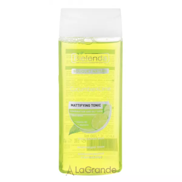 Bielenda Bouquet Nature Cucumber and Lime Matting Tonic ���������� ����� ��� ���� 