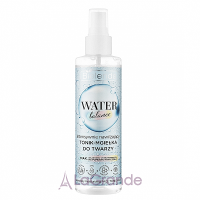 Bielenda Water Balance Intensively Moisturizing Face Tonic-mist   -   