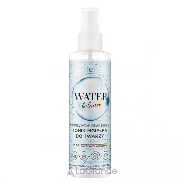 Bielenda Water Balance Intensively Moisturizing Face Tonic-mist ���������� ����������� �����-���� ��� ����� ����