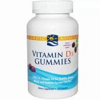 Nordic Naturals Vitamin D3 Gummies 1000 IU ������� D3, 1000 ��, ����������� �������� �� ������ ������ ����