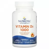 Nordic Naturals Vitamin D3 1000 IU ������� D3, 1000 ��, �� ������ ���������