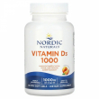 Nordic Naturals Vitamin D3 1000 IU 120pcs