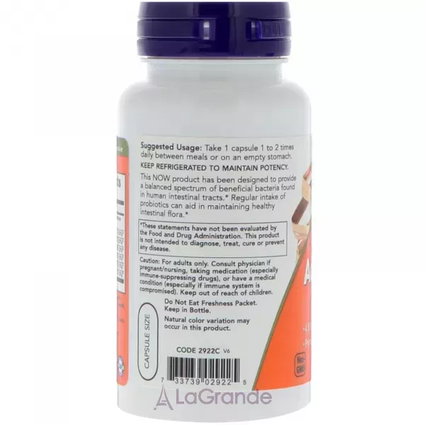 Now Foods 4x6 Acidophilus ����������, 4 ���� ���